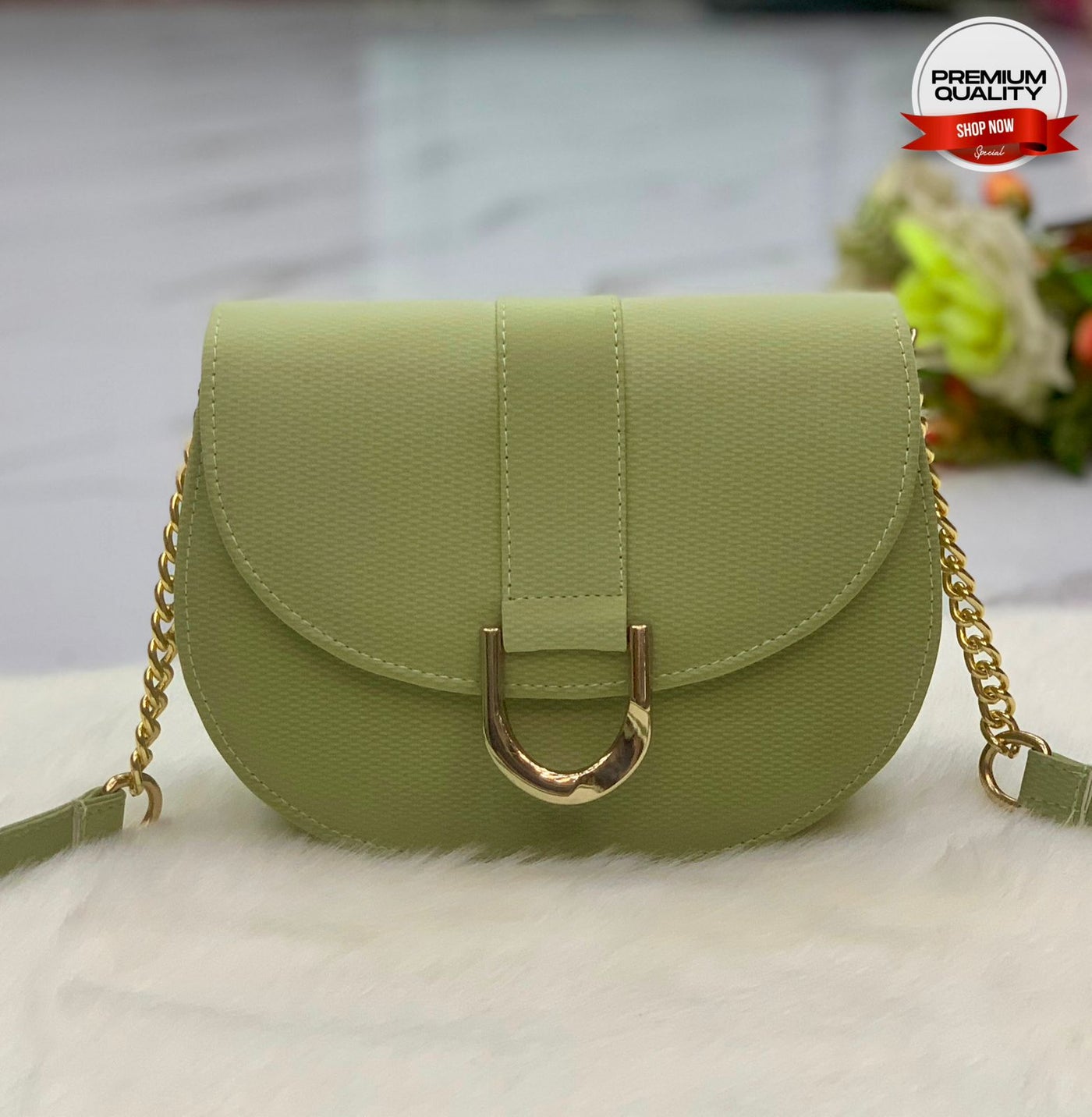 Beige Casual Hand Bag